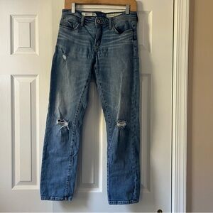 ANTHROPOLOGIE Pilcro Slim Boyfriend Jeans 26 inseam 28